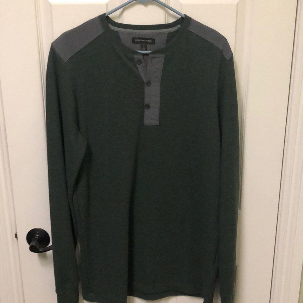 Banana Republic thermal shirt LARGE TALL